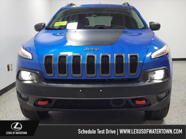 used 2018 Jeep Cherokee car, priced at $20,996