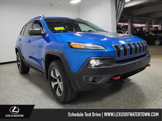 used 2018 Jeep Cherokee car, priced at $20,996