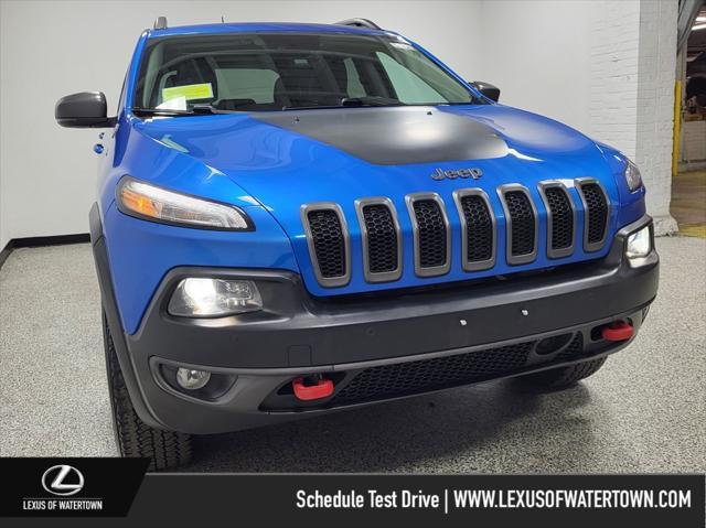 used 2018 Jeep Cherokee car, priced at $20,996