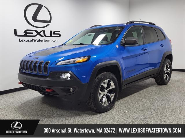 used 2018 Jeep Cherokee car, priced at $20,996