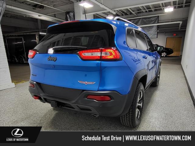 used 2018 Jeep Cherokee car, priced at $20,996