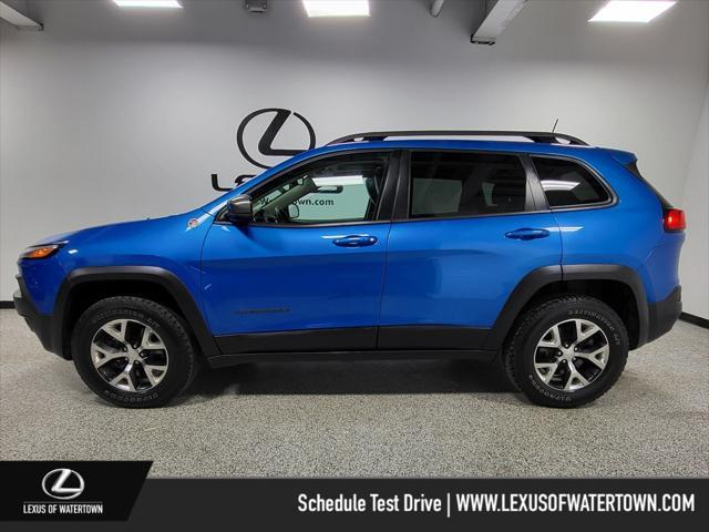 used 2018 Jeep Cherokee car, priced at $20,996