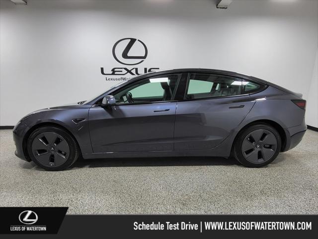 used 2022 Tesla Model 3 car, priced at $28,444