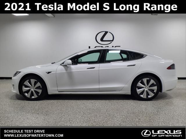 used 2021 Tesla Model S car, priced at $40,885