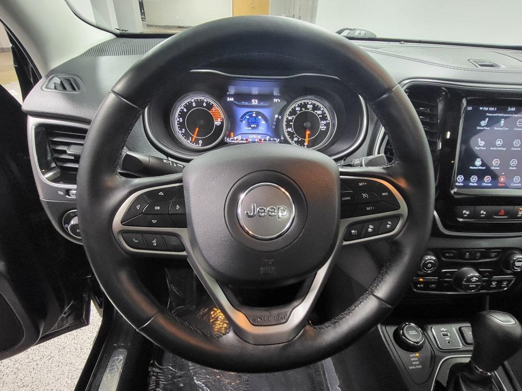 used 2021 Jeep Cherokee car, priced at $25,496