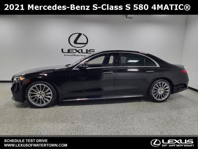 used 2021 Mercedes-Benz S-Class car, priced at $69,992