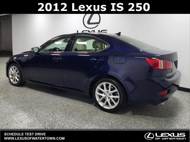 used 2012 Lexus IS 250 car, priced at $18,774