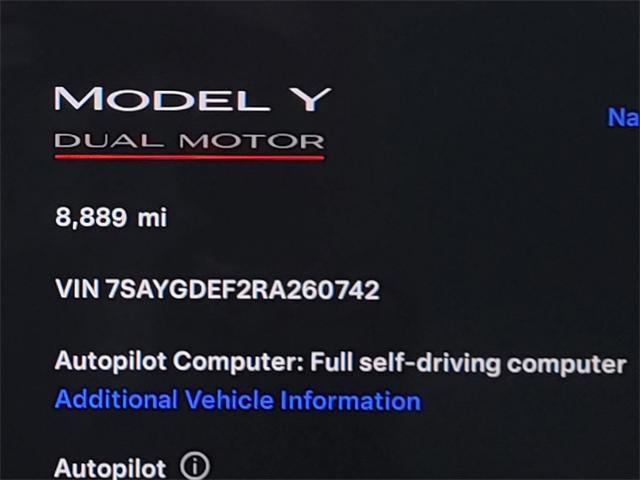 used 2024 Tesla Model Y car, priced at $40,985