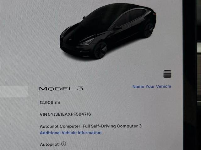 used 2023 Tesla Model 3 car, priced at $31,442