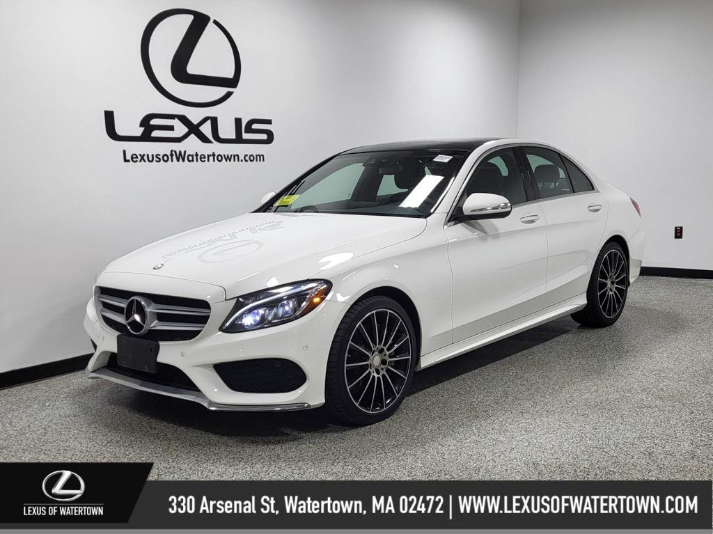 used 2015 Mercedes-Benz C-Class car, priced at $16,441