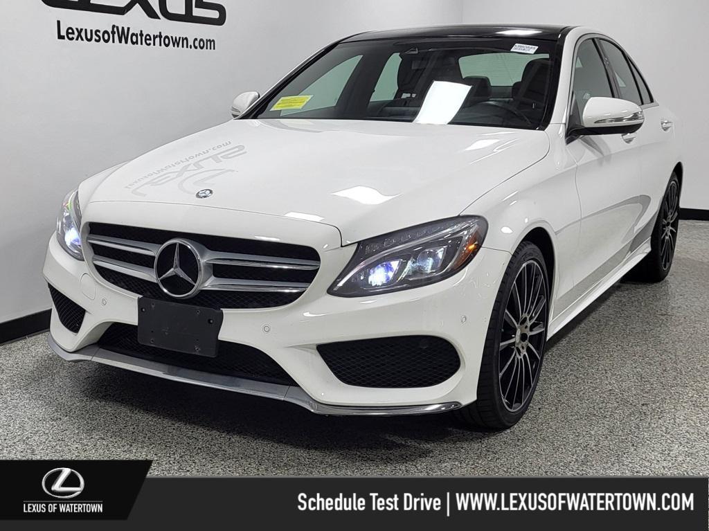 used 2015 Mercedes-Benz C-Class car, priced at $16,441