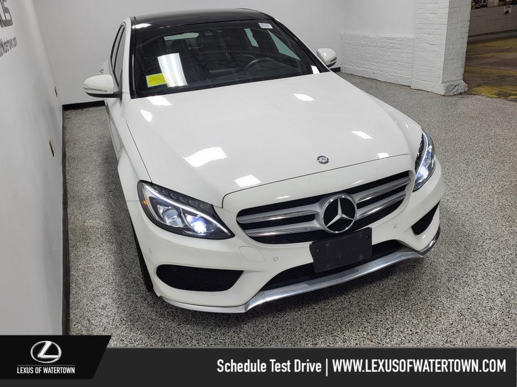 used 2015 Mercedes-Benz C-Class car, priced at $16,441