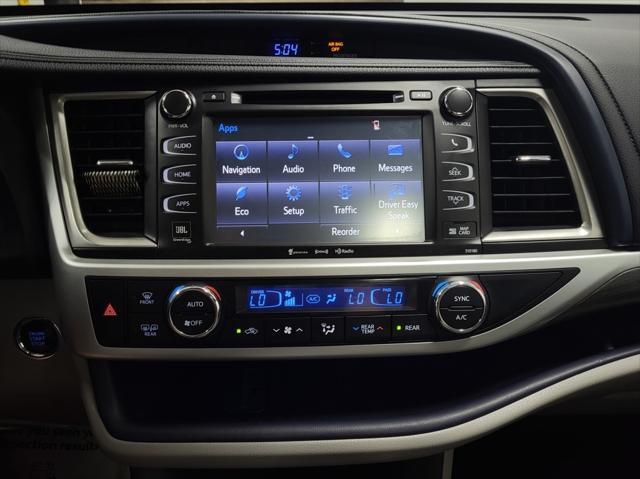 used 2017 Toyota Highlander car, priced at $27,997