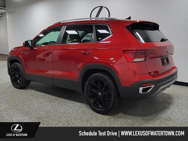 used 2022 Volkswagen Taos car, priced at $20,477