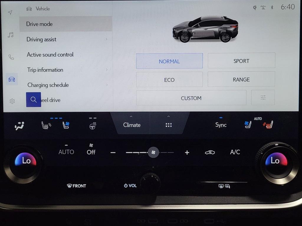 used 2023 Lexus RZ 450e car, priced at $35,487