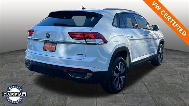 used 2021 Volkswagen Atlas Cross Sport car, priced at $24,787