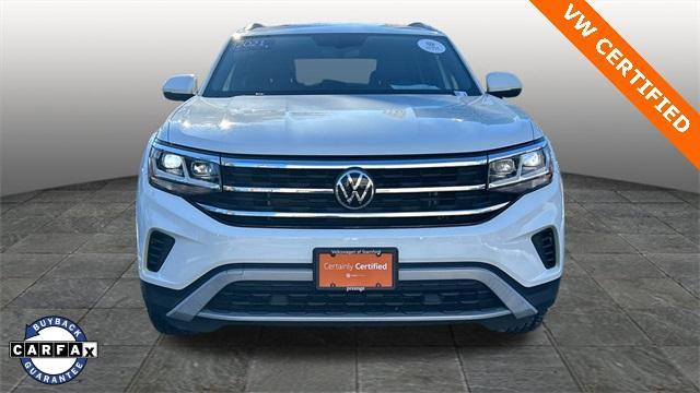 used 2021 Volkswagen Atlas Cross Sport car, priced at $24,787