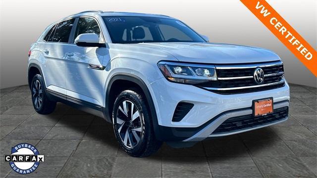 used 2021 Volkswagen Atlas Cross Sport car, priced at $25,928