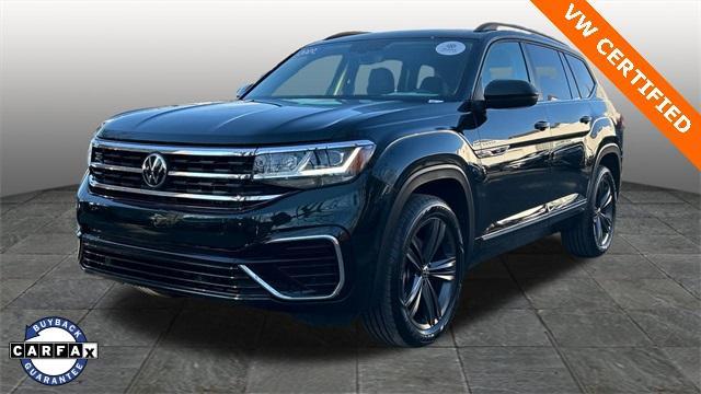 used 2021 Volkswagen Atlas car, priced at $29,018