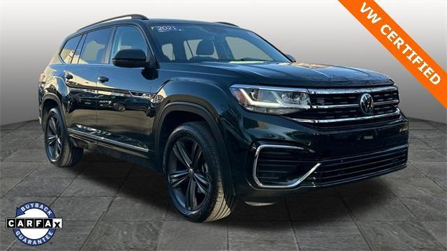 used 2021 Volkswagen Atlas car, priced at $29,018