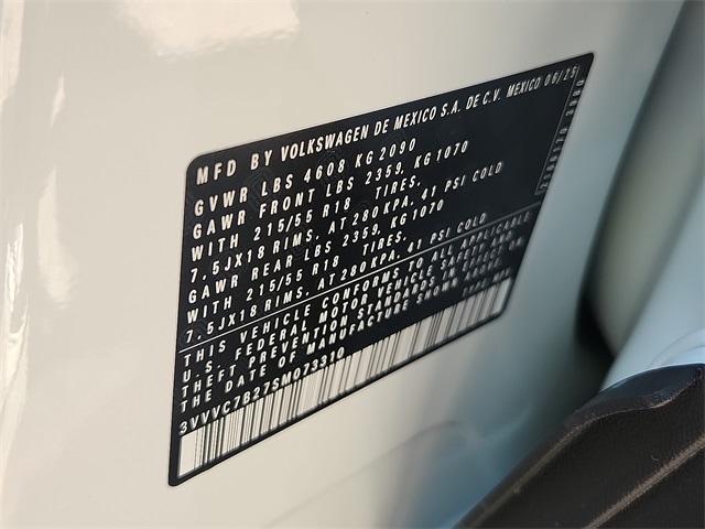 new 2025 Volkswagen Taos car, priced at $30,277