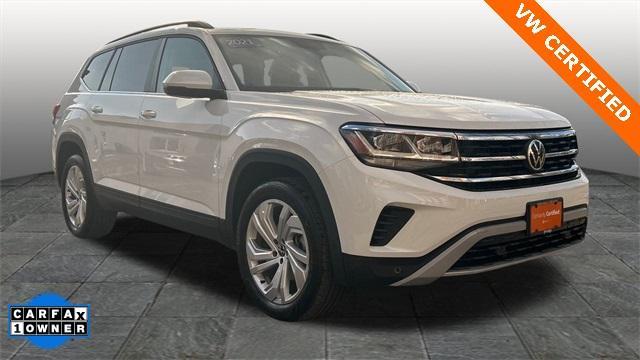 used 2021 Volkswagen Atlas car, priced at $27,998