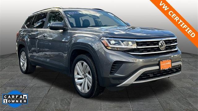 used 2021 Volkswagen Atlas car, priced at $26,716