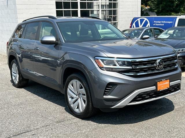 used 2021 Volkswagen Atlas car, priced at $26,998