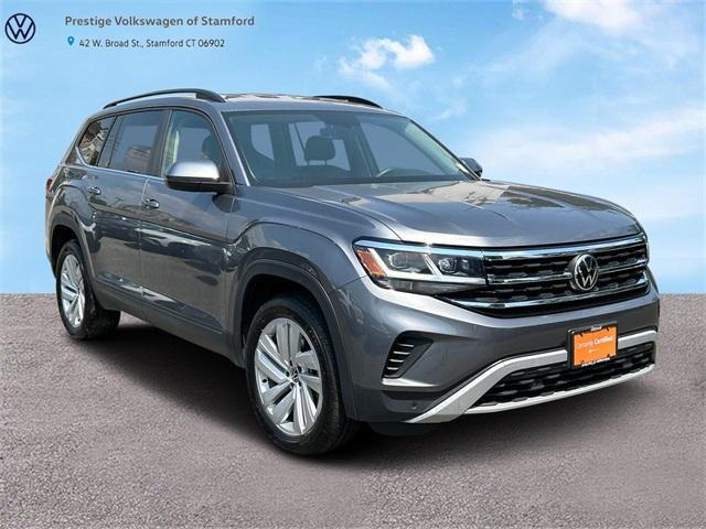 used 2021 Volkswagen Atlas car, priced at $26,998