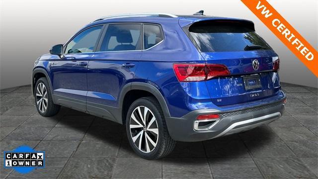 used 2022 Volkswagen Taos car, priced at $21,465