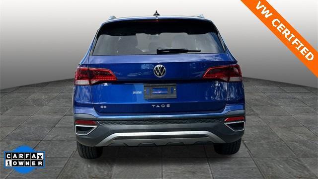 used 2022 Volkswagen Taos car, priced at $21,465