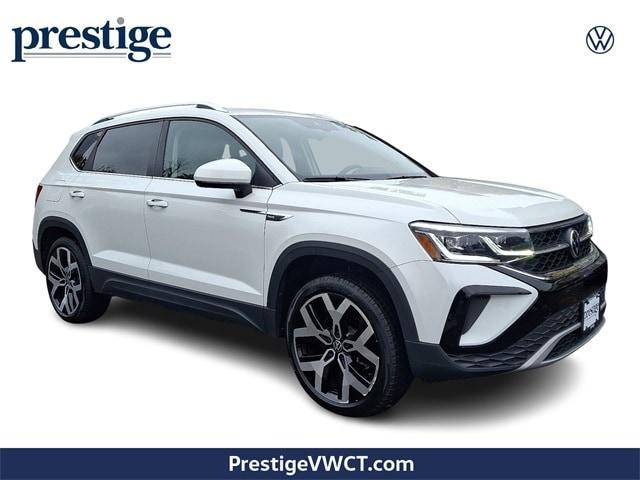 used 2022 Volkswagen Taos car, priced at $23,077