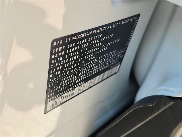 new 2025 Volkswagen Taos car, priced at $29,777