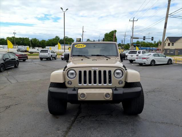 used 2017 Jeep Wrangler Unlimited car, priced at $22,991
