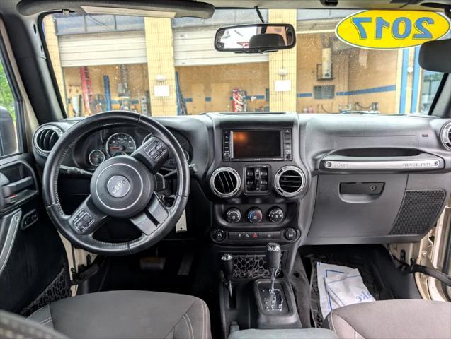 used 2017 Jeep Wrangler Unlimited car, priced at $22,991