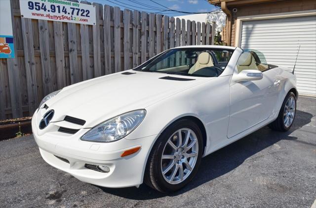 used 2005 Mercedes-Benz SLK-Class car, priced at $14,995