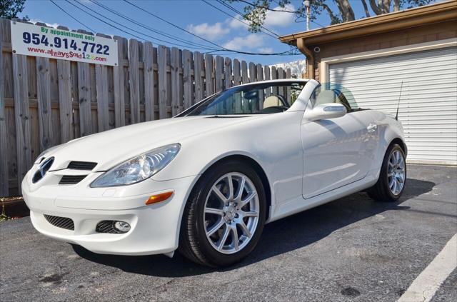 used 2005 Mercedes-Benz SLK-Class car, priced at $14,995