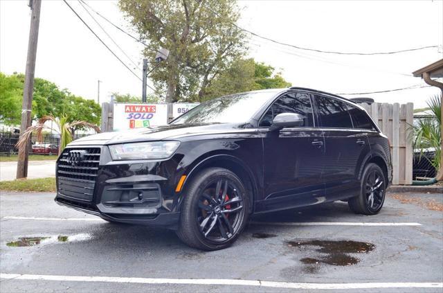 used 2018 Audi Q7 car, priced at $18,995