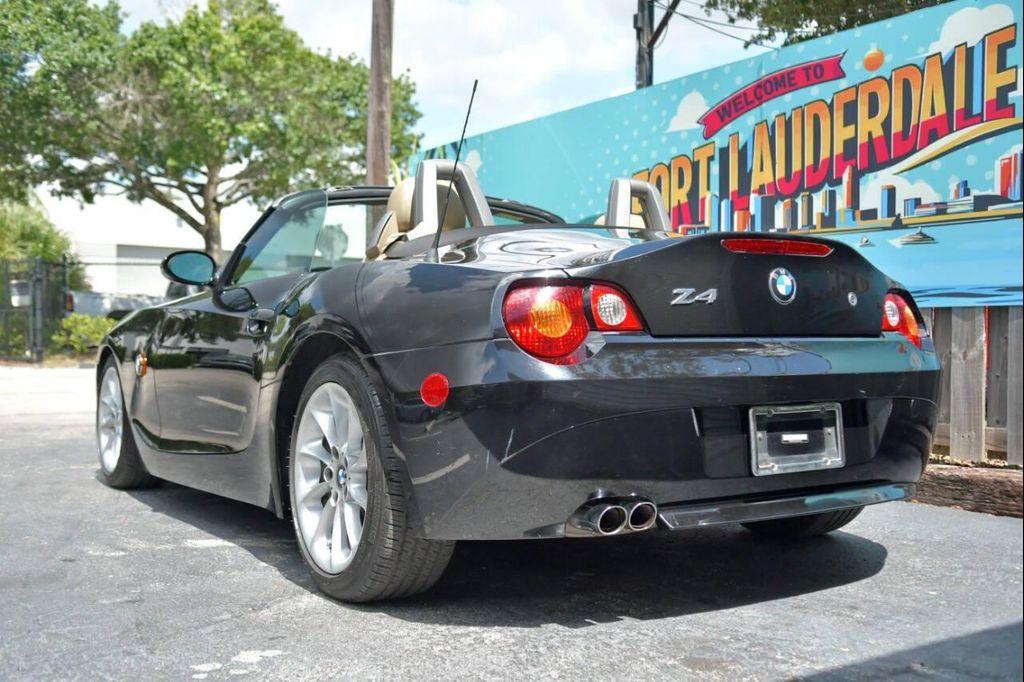 used 2003 BMW Z4 car, priced at $9,995