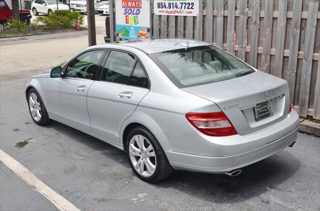 used 2008 Mercedes-Benz C-Class car, priced at $11,999