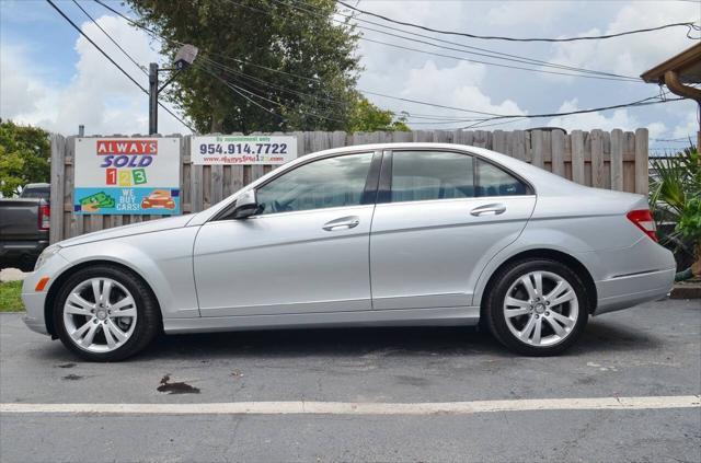 used 2008 Mercedes-Benz C-Class car, priced at $11,999