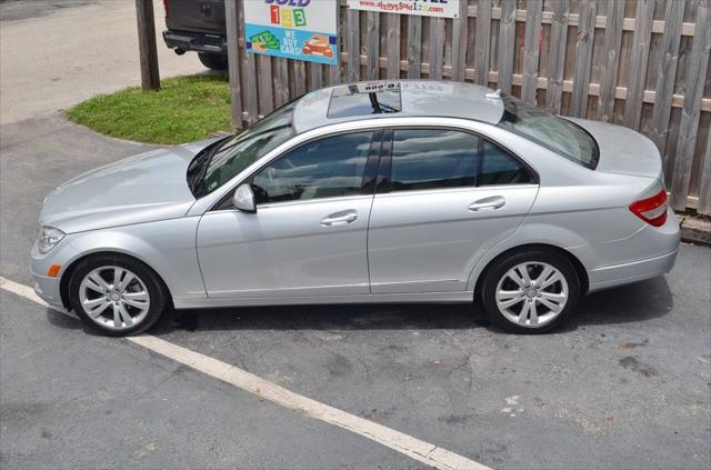 used 2008 Mercedes-Benz C-Class car, priced at $11,999