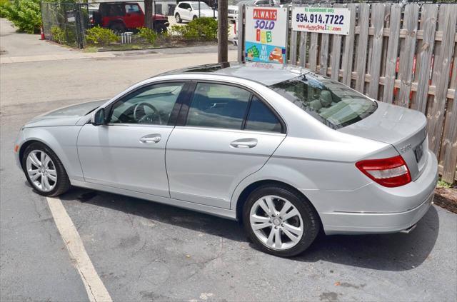 used 2008 Mercedes-Benz C-Class car, priced at $11,999