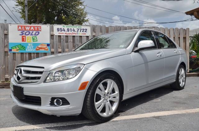 used 2008 Mercedes-Benz C-Class car, priced at $11,999