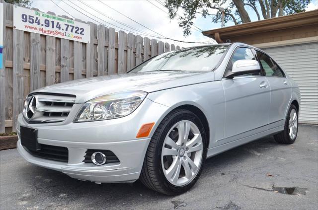 used 2008 Mercedes-Benz C-Class car, priced at $11,999