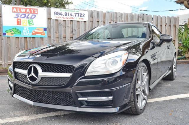 used 2015 Mercedes-Benz SLK-Class car, priced at $13,995