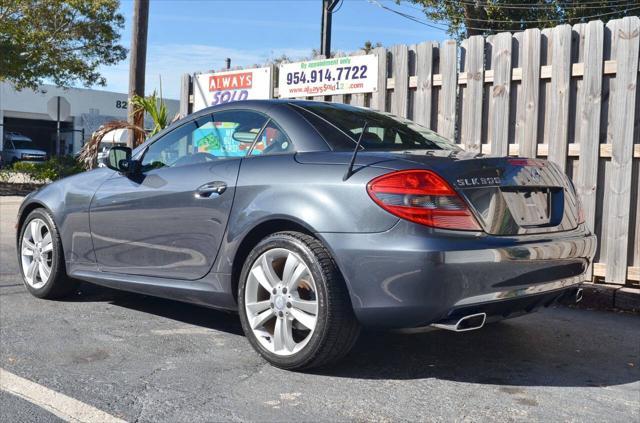 used 2010 Mercedes-Benz SLK-Class car, priced at $12,750