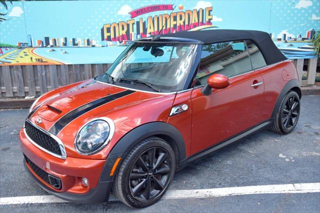 used 2015 MINI Convertible car, priced at $14,500