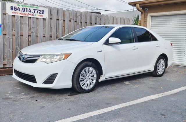 used 2013 Toyota Camry Hybrid car, priced at $7,895