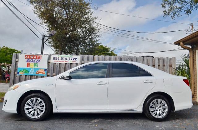 used 2013 Toyota Camry Hybrid car, priced at $7,895